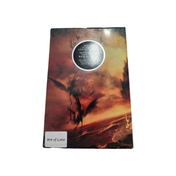 Other - The Serpent's Shadow by Rick Riordan, Numbered 804 of 1,000, signed by author